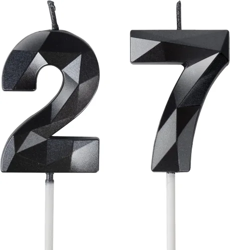 Vista 140 de Velas Número 1, Velas de Primer Cumpleaños, Vela Roja de Feliz Cumpleaños para Pastel, Decoraciones de Cobertura de Pastel de Diseño 3D para Niñas