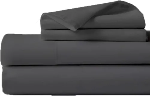 Vista 11 de Sábanas de algodón egipcio de 600 hilos - Sábanas refrescantes de lujo tamaño Queen - Sábanas de algodón suave con tejido satinado para cama Queen