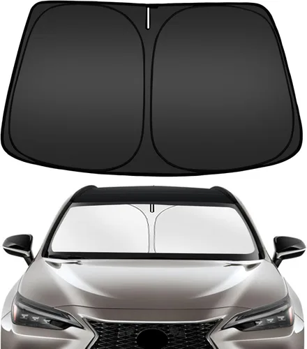 Vista 79 de ARISMOTOR Parasol para parabrisas para BMW X3 2018-2025, ajuste personalizado plegable, protector de parasol y visera solar para ventana delantera