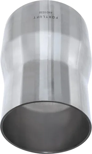 Vista 7 de FORTLUFT - Tubo de escape doblado (Tubo recto, 2.50"/63.5mm)