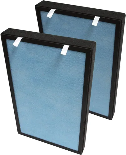 PUREBURG Filtro de repuesto compatible con el purificador de aire Brondell Horizon O2+ P200 PHZF-21, paquete de 2 unidades H13 HEPA de carbón