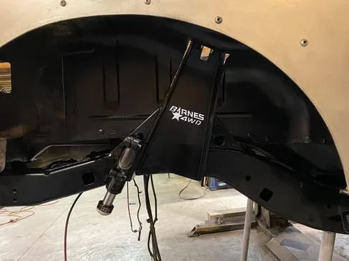 Vista 3 de Barnes 4WD Par de torres de choque largas