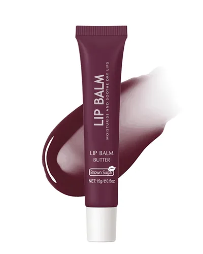 Vista 8 de Bálsamo labial Butter Vanilla, brillo labial hidratante con mantequilla, máscara de labios transparente, hidratante para el cuidado de los labios