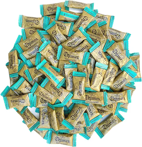 Vista 9 de Chimes Original - Caramelos masticables de jengibre (bolsa de 1 libra 1 LB), caramelos masticables naturales premium — 16 OZ Caramelos masticables