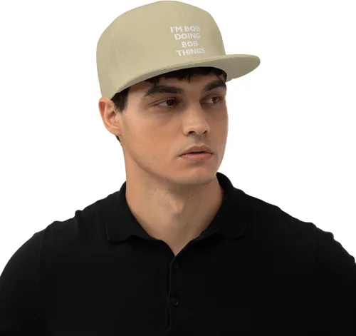 Vista 8 de Im_Bob_Doing Bob Things Logo Baseball Cap Baseball Hat Adjustable Outdoor Hip Hop Shading Caps Unisex
