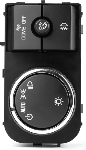 Vista 2 de Conjunto de interruptor de atenuación de faros delanteros para Chevy Avalanche Silverado Suburban Tahoe GMC Sierra Yukon XL, interruptor de luz