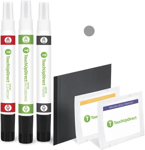 Vista 103 de TouchUpDirect QM1 Cloud White compatible con Pintura de retoque en aerosol Nissan Exact Match - Kit esencial