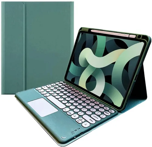 Vista 8 de kaitesi Funda con Teclado para iPad 9ª 8ª 7ª Generación iPad 10.2 pulgadas Touchpad Teclado Desmontable para iPad Air 3ª Generación 10.5"/iPad Pro