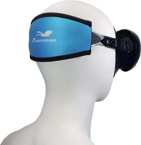 Vista 2 de Correas para máscara de buceo - Funda de neopreno para máscaras de buceo y esnórquel