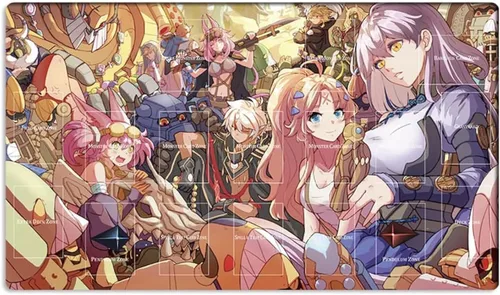 Vista 12 de Nuevo Playmat Dragón Rosa Negra del Mago Oscuro Alfombrilla de Ratón para TCG CCG Juego de Cartas Coleccionables + Bolsa Gratis (ZD014-04)