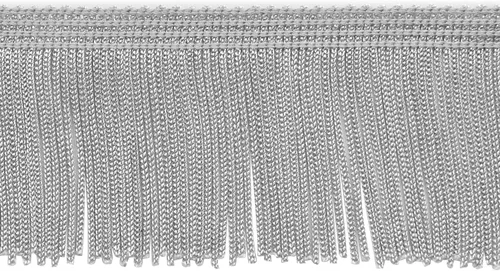 Vista 15 de Trims By The Yard Borde de flecos de cadena de 2 pulgadas, borde decorativo de flecos de poliéster, flecos versátiles para disfraces, uniformes