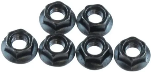 Redcat Racing BS808-003 Tuerca de bloqueo de 0.197 in (6 piezas)