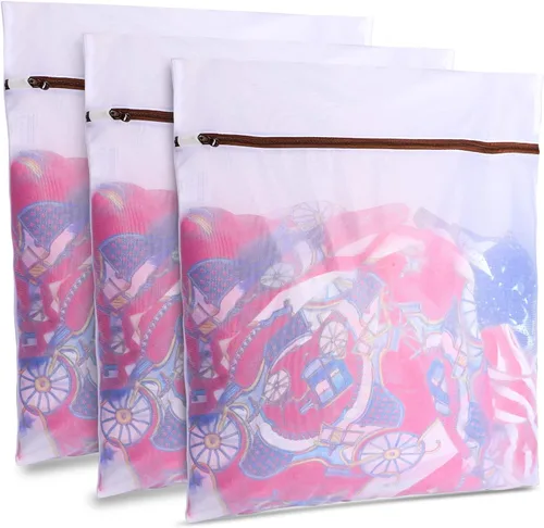Vista 17 de GOGOODA - 2 bolsas de malla para lavandería multiusos, para zapatos, tenis, zapatos planos, etc