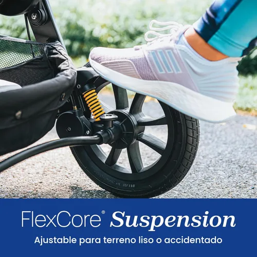 Vista 5 de Chicco Activ3 - Cochecito para correr, cochecito todo terreno, compatible con asientos de automóvil infantiles Chicco (no incluidos)