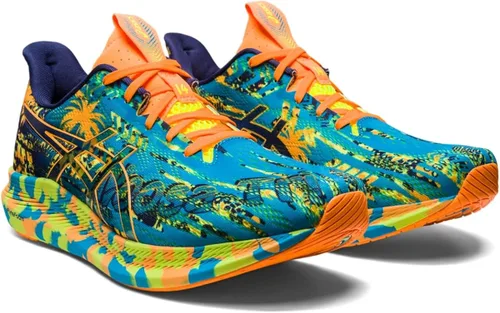 Vista 2 de ASICS Zapatillas de correr Noosa TRI 14 para hombre, Lime ZestSky