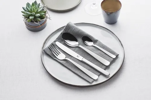 Vista 7 de Zwilling Roseland - Juego de cubiertos (30 piezas, acero inoxidable 18/10, pulido), color plateado