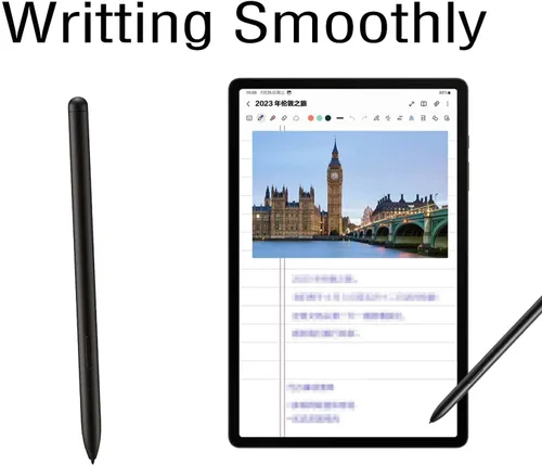 Vista 4 de Reemplazo de bolígrafo Galaxy Tab S9 Ultra S para Samsung Galaxy Tab S9 Plus Stylus Pen sin Bluetooth, puntas de repuesto, puntas y pasador