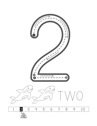 Vista 8 de Tracing For Toddlers First Learn to Write workbook. Practice line tracing, pen control to trace and write ABC Letters, Numbers and Shapes