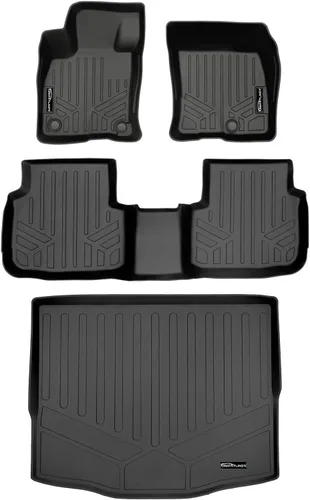 Vista 21 de SMARTLINER Alfombrilla de piso personalizada para maletero de carga para todo tipo de clima para Ford Escape 2005-2012