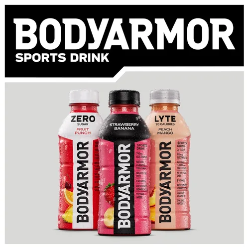Vista 9 de BODYARMOR Bebida deportiva, ponche de frutas, hidratación con electrolitos, botellas de 16 onzas líquidas (paquete de 12), agua de coco saborizada