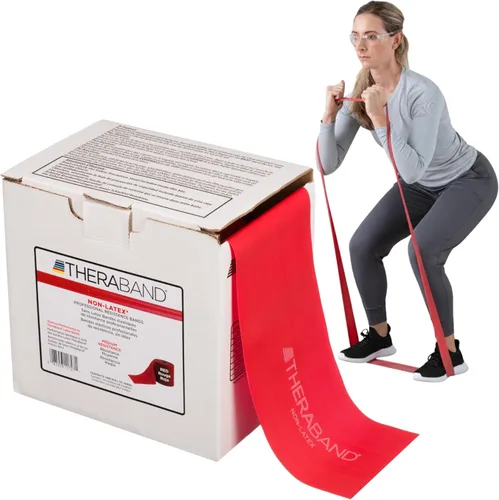 Vista 14 de THERABAND Resistance Band, Special Heavy, 50-Yard Roll, Elastic Band for Exercise