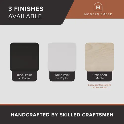 Vista 6 de Modern Ember Lakeport Kit de Envolvente de Chimenea Tradicional de Madera, Negro con Apertura de 48 Pulgadas Diseño Elegante con Moldura
