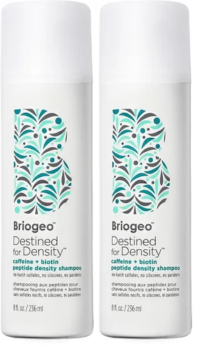 Vista 14 de Briogeo Destinado a la densidad de cafeína + champú de densidad de péptidos de biotina Aumenta el grosor y el volumen del cabello para cabello