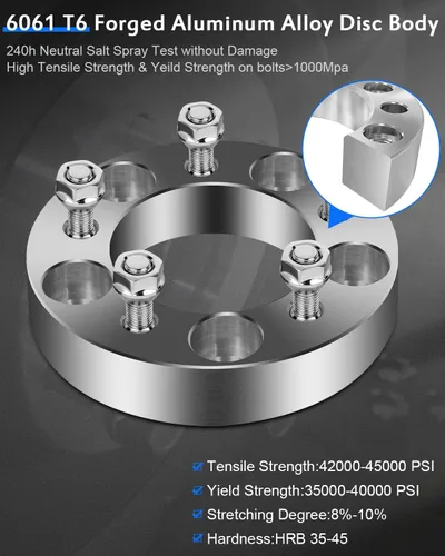 Vista 6 de ECCPP separadores de rueda, 2 piezas