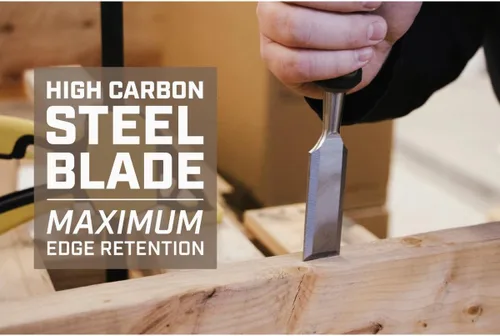 Vista 19 de Spec Ops Tools - Juego de cinceles de madera con cuchillas de acero de alto carbono, agarre absorbente de golpes, 4 piezas, 3% donado a veteranos