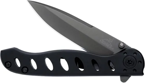 Vista 6 de Gerber EVO Jr. EDC - Cuchillo de bolsillo plegable, caza y campamento
