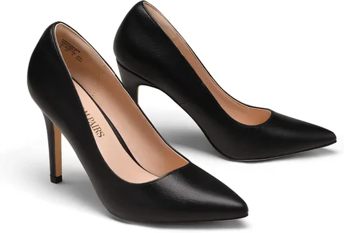 Vista 3 de Dream Pairs Zapatos de vestir con tacón alto y punta cerrada, para bodas, para mujer