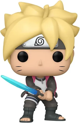Vista 3 de Funko Pop! Animación: Boruto - Naruto Next Generations Boruto con Chakra Blade AAA Anime Exclusivo Incluido con un Protector de Ático de Byron