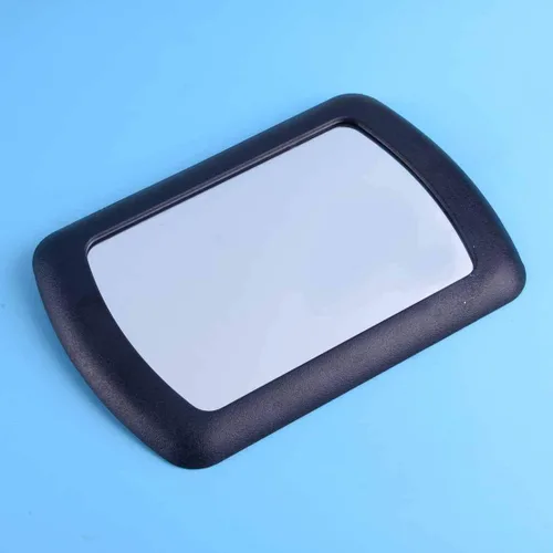 Vista 9 de Espejo para visera parasol con clip, de tocador, insumos automotrices, 4.3 pulgadas x 2.7 pulgadas, 1 unidad, negro