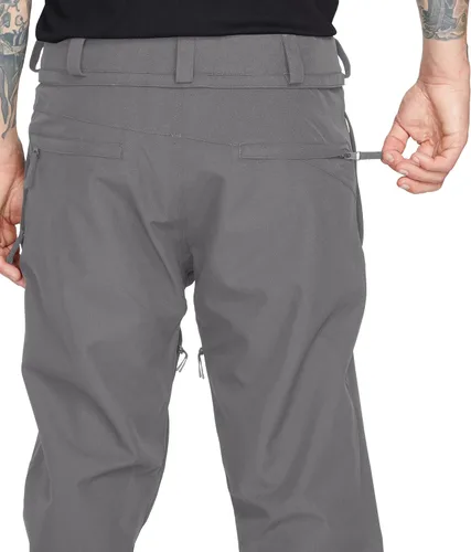 Vista 6 de Volcom Frickin Pantalón chino de snowboard para hombre negro Black Military