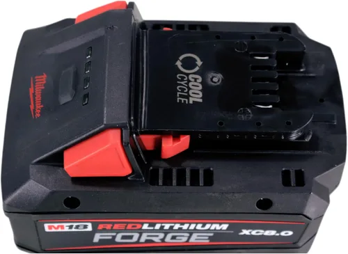 Vista 5 de Milwaukee 48-11-1880 M18 REDLITHIUM DE ALTA SALIDA 18v 8.0 Ah paquete de baterías de iones de litio