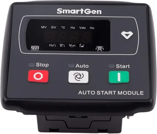 Vista 6 de MGC120 Genset Controller AMF Auto Start Stop ATS Conmutación Panel de Control Módulo Pequeño Generador Electrico Gasolina Parte