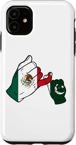 Vista 5 de iPhone 15 Parent and child Mexico Pakistan family Case