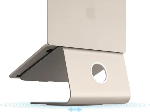 Vista 4 de Rain Design mStand - Soporte para portátil, color medianoche (10090)