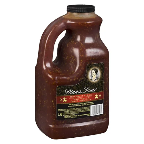 Vista 2 de Diana Salsa tailandesa dulce y picante, 3.78 L/1 galón, 2 jarras
