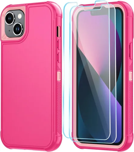 Vista 53 de SunStory Funda compatible con iPhone 11 con protector de pantalla HD, 3 capas de alta resistencia de cuerpo completo, funda protectora híbrida 3