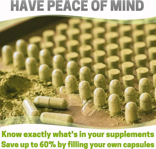 Vista 7 de XPRS Nutra Paquete de 4 cápsulas de tamaño separado (1000 unidades) con polvo de benfotiamina (0.25 onzas)