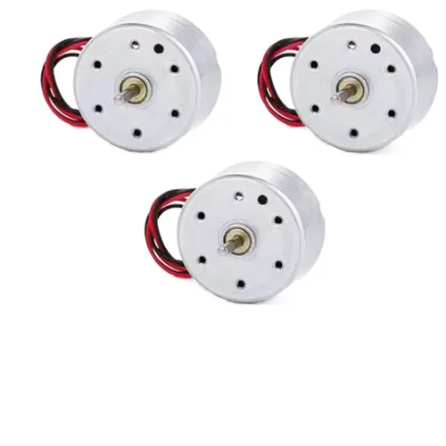 Vista 4 de Motor Micro CC 1.5-3V 15000RPM 130 Mini Motor Eléctrico con Eje Redondo para Barco RC Avión Modelo Juguetes DIY Hobby Proyectos Científicos