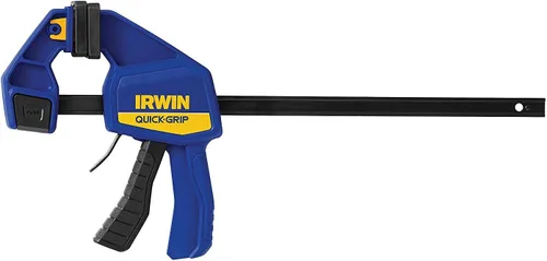Vista 2 de IRWIN Abrazadera de barra con una sola mano QUICK-GRIP, 12 pulgadas, paquete de 5, 1964718