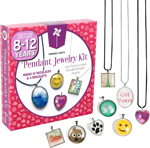 Vista 10 de Kit de Pulsera de Amistad de Pinwheel Crafts – Kit de Fabricación de Pulsera de Hilo DIY para Niñas de 8 a 12 años – 100 Hilos, Cuentas