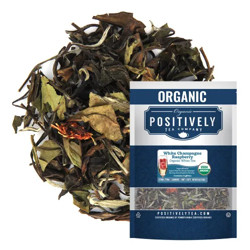 Vista 33 de Organic Positively Tea Company, Bolsas de té herbal de hibisco, 100 unidades, bolsas de té ecológicas, sin OGM