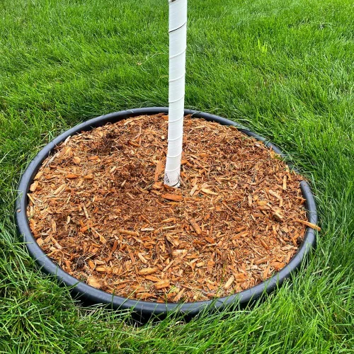 Vista 5 de Master Mark TreeMaster - Protector de árbol en espiral, protector de árbol de plástico, envoltura de árbol, protección de corteza de árbol, tubos