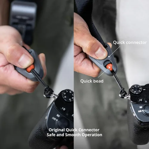 Vista 3 de PGYTECH Mochila Correa de cámara para fotógrafos Correa de cámara de liberación rápida para mochila para cámaras DSLR SLR
