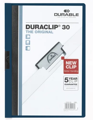 Vista 14 de Durable DURACLIP 30 - Carpeta con clip de PVC, tamaño A4, surtido