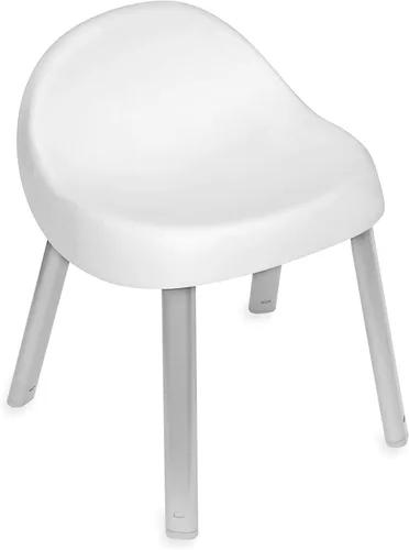 Vista 3 de Skip Hop Sillas de actividades para niños pequeños, juego de 2, metal, color blanco