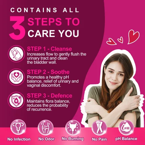 Vista 7 de NATURE TARGET Probióticos para mujeres, prebióticos y probióticos, polvo + probióticos para la salud del tracto urinario